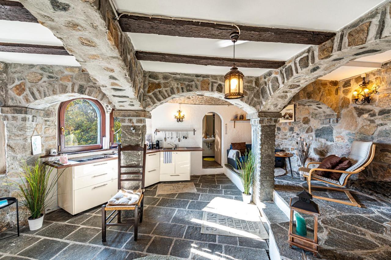 Апартаменты Casa Alma Grotto Brione sopra Minusio Экстерьер фото